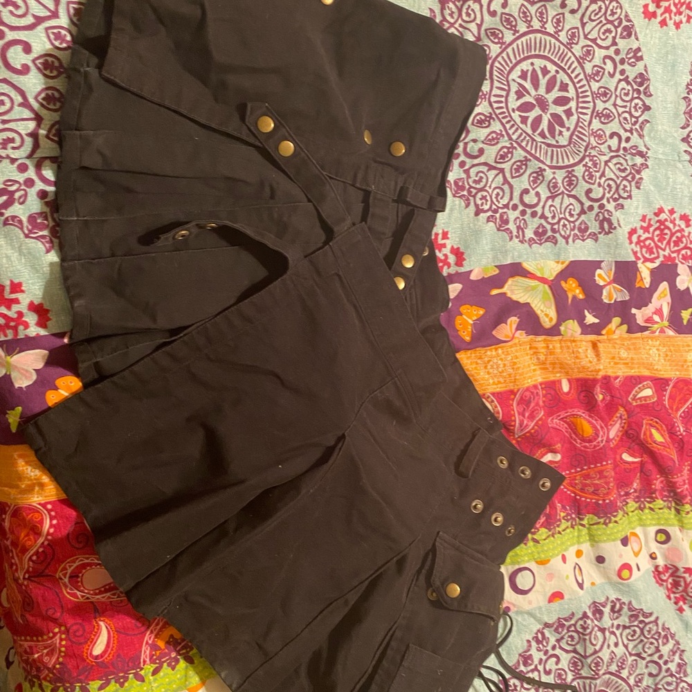 Black Kilt with pockets